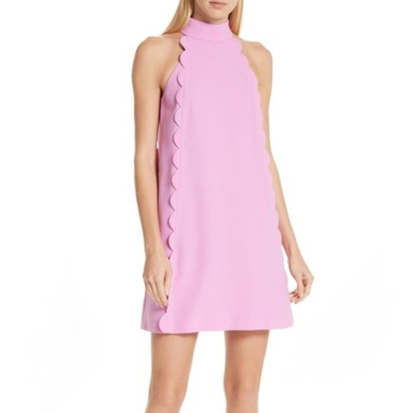 TED BAKER LONDON PINK TUNIC SHIFT DRESS NWT $286 - Picture 1 of 7
